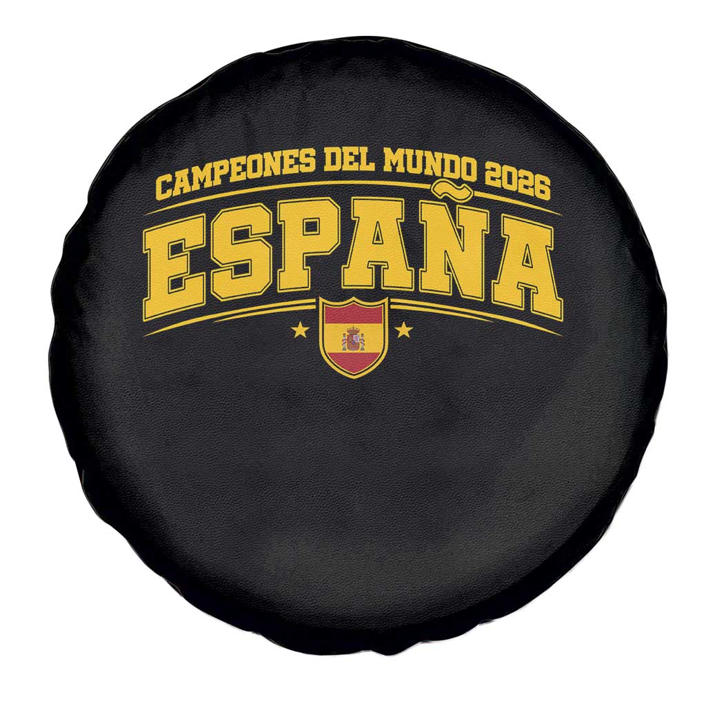 Spain Champions 2026 Spare Tire Cover Espana Soccer Football Fan Spanish Flag