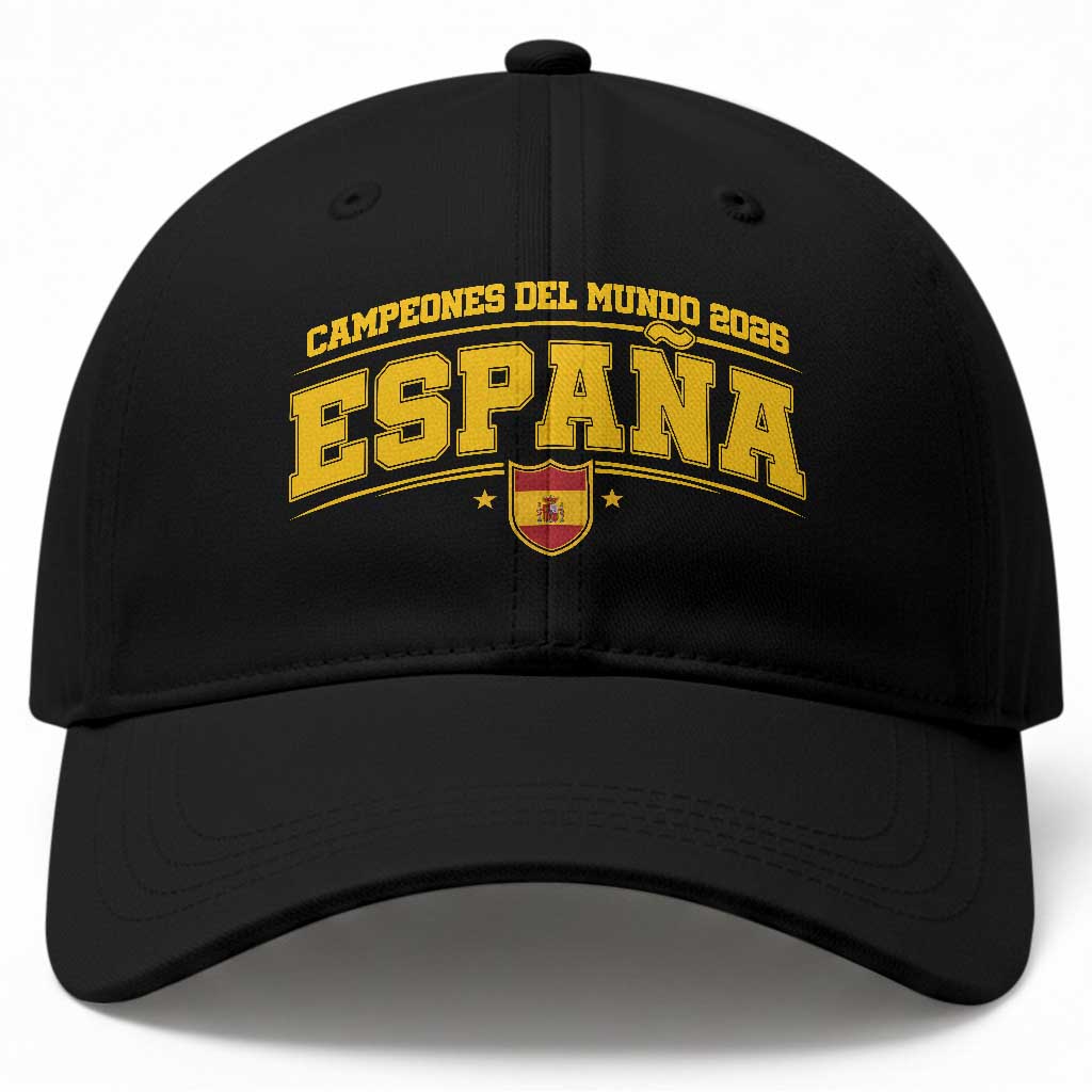 Spain Champions 2026 Baseball Cap Espana Soccer Football Fan Spanish Flag
