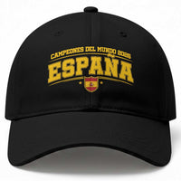 Spain Champions 2026 Baseball Cap Espana Soccer Football Fan Spanish Flag