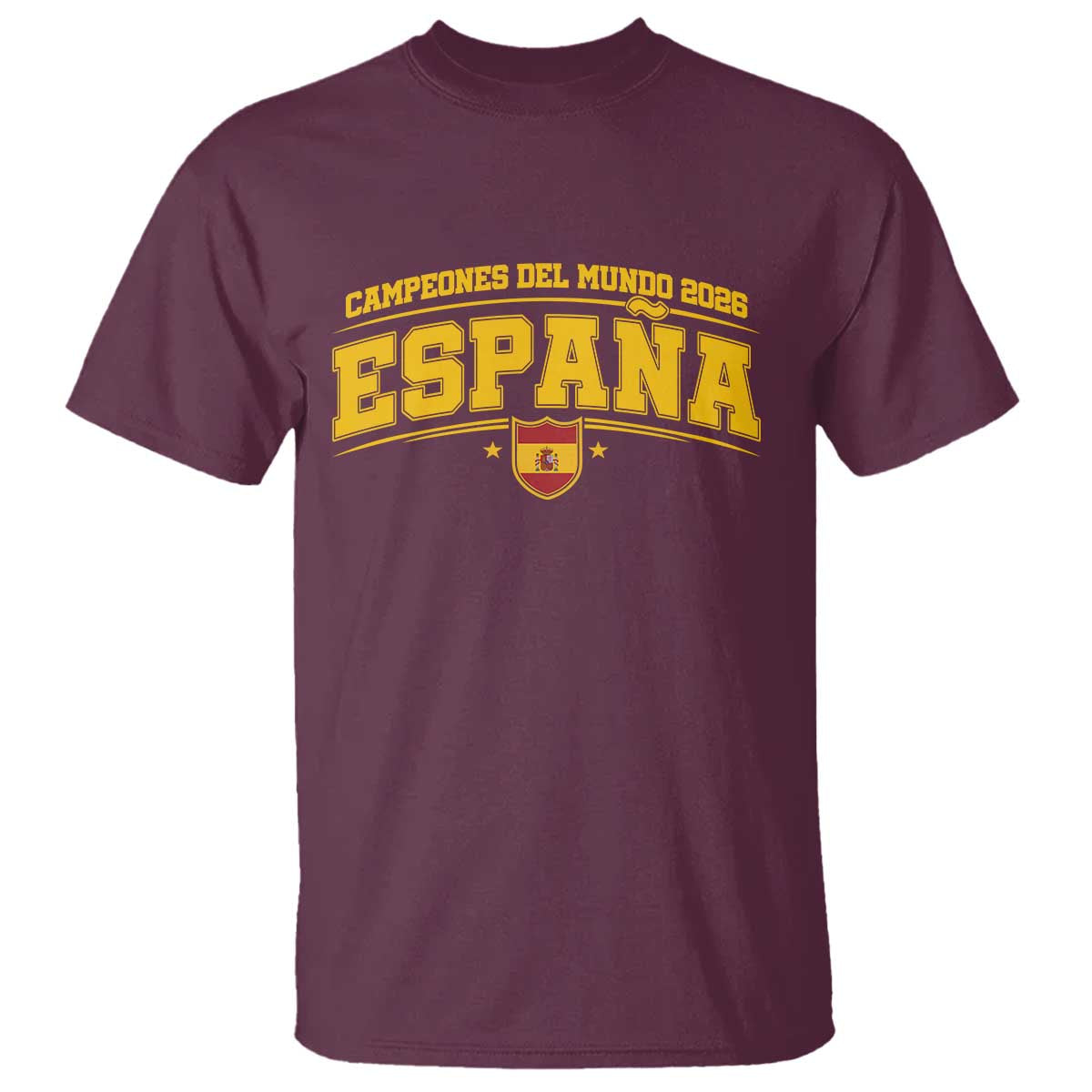 Spain Champions 2026 T Shirt Espana Soccer Football Fan Spanish Flag