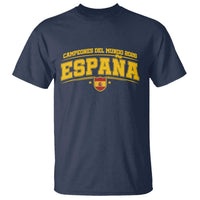 Spain Champions 2026 T Shirt Espana Soccer Football Fan Spanish Flag