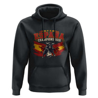 Spain Champions 2026 Hoodie Espana Soccer Fan Spanish Flag Bull