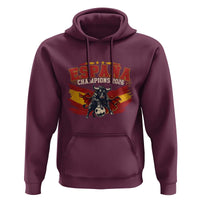 Spain Champions 2026 Hoodie Espana Soccer Fan Spanish Flag Bull