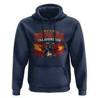 Spain Champions 2026 Hoodie Espana Soccer Fan Spanish Flag Bull