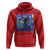 Bigfoot Dirt Bike Sasquatch Hoodie Starry Night Van Gogh Biker - Wonder Print Shop
