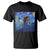 Bigfoot Dirt Bike Sasquatch T Shirt Starry Night Van Gogh Biker - Wonder Print Shop
