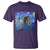 Bigfoot Dirt Bike Sasquatch T Shirt Starry Night Van Gogh Biker - Wonder Print Shop