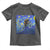 Bigfoot Dirt Bike Sasquatch Toddler T Shirt Starry Night Van Gogh Biker - Wonder Print Shop