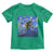 Bigfoot Dirt Bike Sasquatch Toddler T Shirt Starry Night Van Gogh Biker - Wonder Print Shop