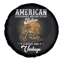 Native American Motorcycle Indian Bikers Club Classic And Vintage Spare Tire Cover - Wonder Print Shop