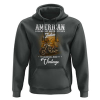 Native American Motorcycle Indian Bikers Club Classic And Vintage Hoodie - Wonder Print Shop