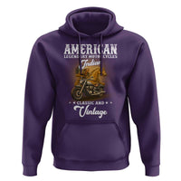 Native American Motorcycle Indian Bikers Club Classic And Vintage Hoodie - Wonder Print Shop