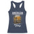 Native American Motorcycle Indian Bikers Club Classic And Vintage Racerback Tank Top - Wonder Print Shop