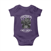African American Motorcycle Baby Onesie Skeleton Biker - Wonder Print Shop