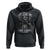 African American Motorcycle Hoodie Skeleton Biker - Wonder Print Shop