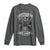 African American Motorcycle Long Sleeve Shirt Skeleton Biker - Wonder Print Shop
