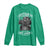 African American Motorcycle Long Sleeve Shirt Skeleton Biker - Wonder Print Shop