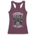 African American Motorcycle Racerback Tank Top Skeleton Biker - Wonder Print Shop