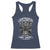 African American Motorcycle Racerback Tank Top Skeleton Biker - Wonder Print Shop