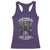 African American Motorcycle Racerback Tank Top Skeleton Biker - Wonder Print Shop