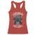 African American Motorcycle Racerback Tank Top Skeleton Biker - Wonder Print Shop