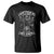 African American Motorcycle T Shirt Skeleton Biker - Wonder Print Shop