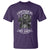 African American Motorcycle T Shirt Skeleton Biker - Wonder Print Shop