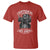 African American Motorcycle T Shirt Skeleton Biker - Wonder Print Shop