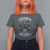 African American Motorcycle T Shirt For Women Skeleton Biker - Wonder Print Shop