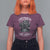 African American Motorcycle T Shirt For Women Skeleton Biker - Wonder Print Shop