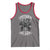 African American Motorcycle Tank Top Skeleton Biker - Wonder Print Shop