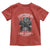 African American Motorcycle Toddler T Shirt Skeleton Biker - Wonder Print Shop
