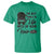 Funny Biker Woman T Shirt The Best Things In Life Mess Up Your Hair - Wonder Print Shop