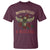 Motorcycle Women Biker T Shirt Motorcycles And Mascara Roses - Wonder Print Shop