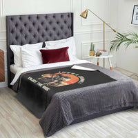 Funny Skeleton Mexican Motorcycle Biker Throw Blanket Life Is A Journey Enjoy the Ride - Wonder Print Shop