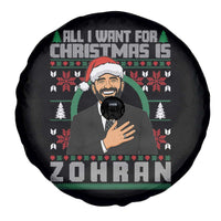 Zohran Mamdani Christmas Spare Tire Cover All I Want For Xmas Is New York City - Wonder Print Shop