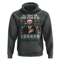 Zohran Mamdani Christmas Hoodie All I Want For Xmas Is New York City - Wonder Print Shop
