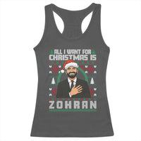 Zohran Mamdani Christmas Racerback Tank Top All I Want For Xmas Is New York City - undefined
