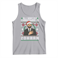 Zohran Mamdani Christmas Tank Top All I Want For Xmas Is New York City - Wonder Print Shop