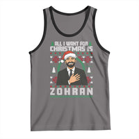 Zohran Mamdani Christmas Tank Top All I Want For Xmas Is New York City - Wonder Print Shop