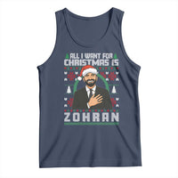 Zohran Mamdani Christmas Tank Top All I Want For Xmas Is New York City - Wonder Print Shop