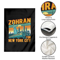 Zohran Mamdani NYC Mayor Garden Flag - Wonder Print Shop