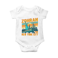 Zohran Mamdani NYC Mayor Baby Onesie - Wonder Print Shop