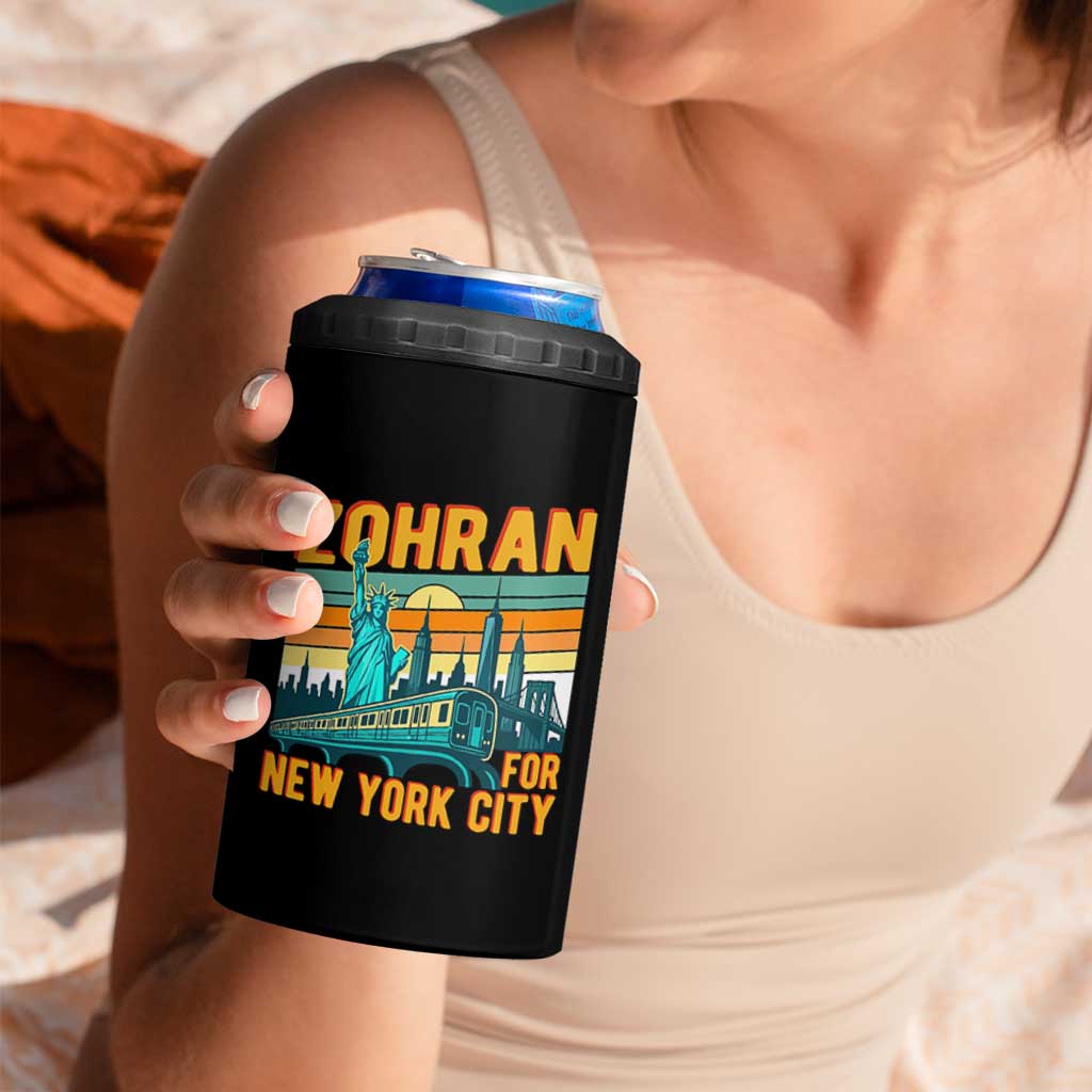 Zohran Mamdani NYC Mayor 4 in 1 Can Cooler Tumbler - Wonder Print Shop