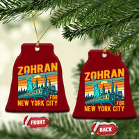 Zohran Mamdani NYC Mayor Ceramic Ornament - Wonder Print Shop