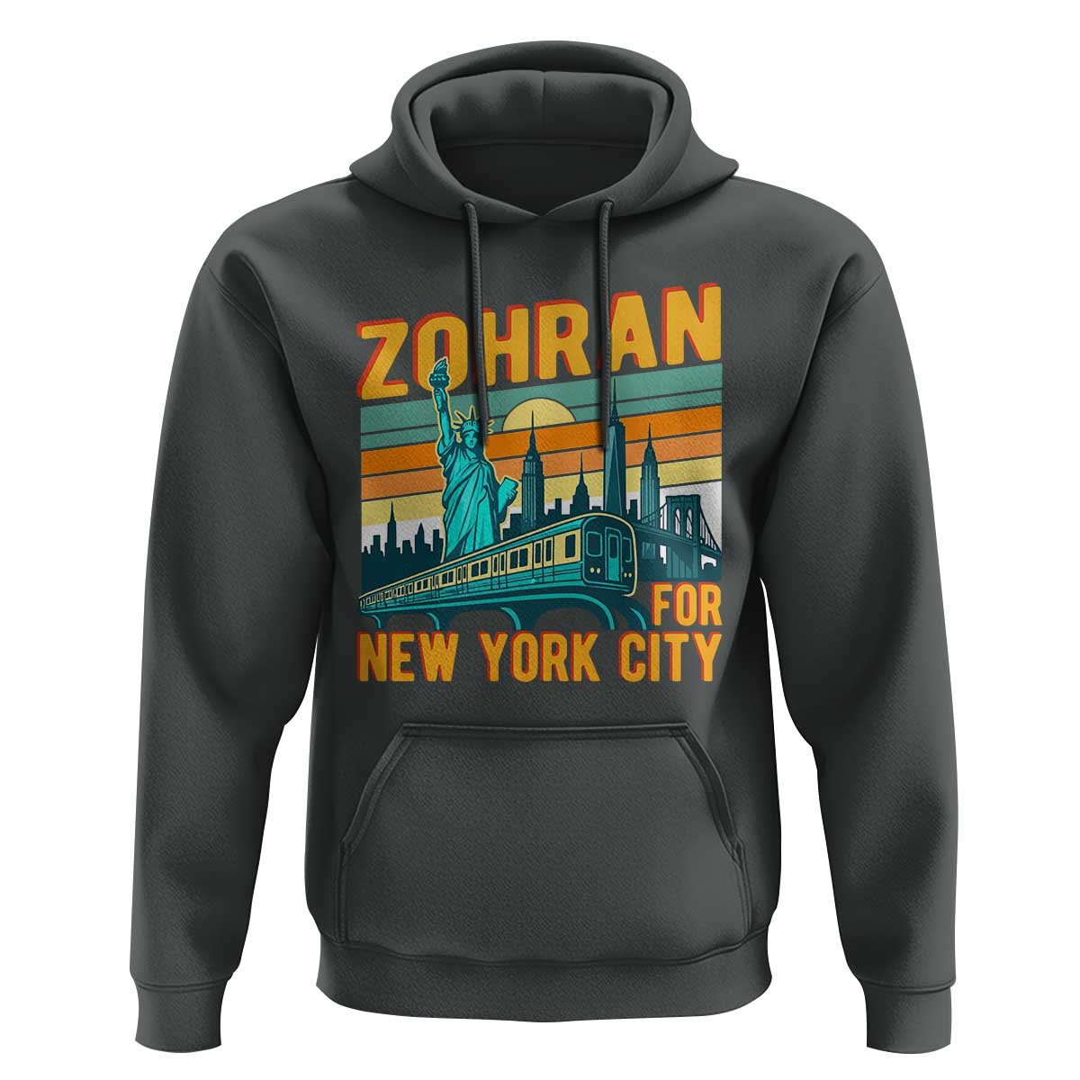 Zohran Mamdani NYC Mayor Hoodie - Wonder Print Shop