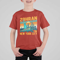 Zohran Mamdani NYC Mayor T Shirt For Kid - Wonder Print Shop