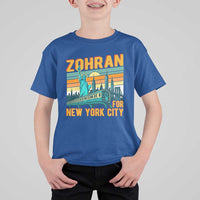 Zohran Mamdani NYC Mayor T Shirt For Kid - Wonder Print Shop