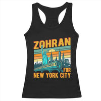 Zohran Mamdani NYC Mayor Racerback Tank Top - Wonder Print Shop