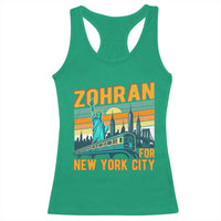 Zohran Mamdani NYC Mayor Racerback Tank Top - Wonder Print Shop